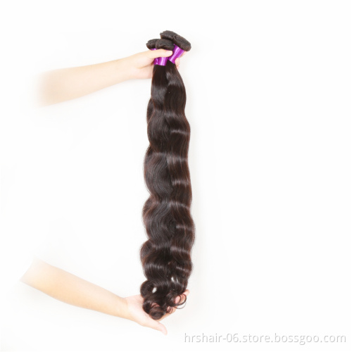 Wholesale  virgin brazilian human hair unprocessed  body weaves frontal lace closure with bundles